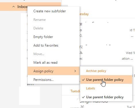 Folder Pane